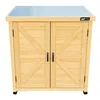 AXI Felix Armoire de jardin en bois beige -  80 x 45 x 93 Voir les images du produit 3