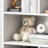 Otevřená Stojící Knihovna Moderní Velká Bílá Policová Skříň Náhled obrázku produktu 3