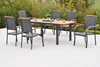 Merxx "Siena" Gartenmöbel Set 7tlg., 6 Stapelsessel, Produktbild-Vorschau 1
