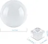 Intirilife Sklenená guľa so stojanom CLEAR CRYSTAL 70 mm - Náhľad obrázku produktu 2