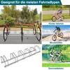 Yakimz Fahrradständer für 2-6 Fahrräder, Aufstellständer Produktbild-Vorschau 4