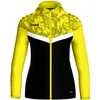 JAKO Damen Kapuzenjacke Iconic, Farbe:schwarz/soft yellow, Produktbild-Vorschau 2