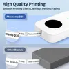 Phomemo D30 Etikettendrucker Maschine Tragbarer Bluetooth Produktbild-Vorschau 2