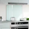 vidaXL Küchenrückwand Milchweiß 70x60 cm Hartglas Produktbild-Vorschau 3