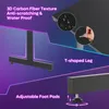Diagrams and text highlighting features of a desk. Anteprima dell’immagine prodotto