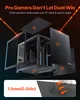 VEVOR PC-Gehäuse Mid-Tower, Dual-Chamber, mit gehärteten Produktbild-Vorschau 6