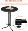 XMTECH Stojaci stôl Bistro Table Ø80cm Skladací stôl na Náhľad obrázku produktu 7