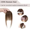 SEGO Pony Extensions Echthaar Clip in Fringe Real Hair Produktbild-Vorschau 3