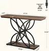 Tribesigns Farmhouse Konsolentisch, 120 cm Eingangstisch Produktbild-Vorschau 7