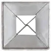 vidaXL Erdspieße 6 Stk. Silbern 7 x 7 x 75 cm Verzinkter Produktbild-Vorschau 4