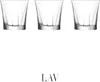 LAV Truva Verres à boire set de 3 - 280 ml, design Voir les images du produit 3