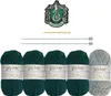 ThumbsUp! Harry Potter Strick-Set Rundschal Slytherin  grün Produktbild-Vorschau 5