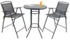 VCM Bar Set 3-teilig, Stehtisch Ø 70 cm mit 2 Barstühlen, Produktbild-Vorschau 2