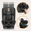A collage of images showing a car seat and close-ups of its features. Produktbild-Vorschau