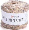 YarnArt Linen Soft Garn, Leinen Mischung, 100g, Multicolor, Produktbild-Vorschau 5