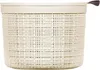 Úložný košík Jute okrúhly béžový plast 17 x 13 x 17 cm Náhľad obrázku produktu 3