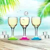 PLATINUX Schnapsgläser mit Stiel bunt aus Glas 4cl Set Produktbild-Vorschau 6
