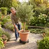 YARDIN, 2 stuks WPC plantenrollers, 30x30 cm, rond, Productafbeelding-voorbeeld 10