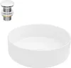 LuxeBath Waschbecken Aufsatzwaschbecken Rund, Ø 35,5x12 cm, Produktbild-Vorschau 1