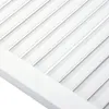 vidaXL Schranktüren Lamellen-Design 4 Stk Weiß 99,3x39,4 cm Produktbild-Vorschau 4
