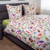 Janine Modern Art Mako Satin Bettwäsche - Früchte und Eis Produktbild-Vorschau 3