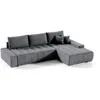 Beautysofa DRACO L Ecksofa mit Schlaffunktion & Bettkasten Produktbild-Vorschau 2