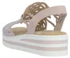 Rieker Damen Hochfront Sandale mit Strass Plateau und Produktbild-Vorschau 6