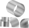 Set di anelli per dolci in acciaio inox 8 pz. Stampi per Anteprima dell’immagine prodotto 3