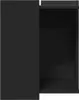 vidaXL Katzenklo Schwarz 42x42x51 cm Holzwerkstoff Produktbild-Vorschau 6