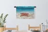 MuchoWow® Wandteppich Wandbehang Meer - Aquarell - Seestern Produktbild-Vorschau 3