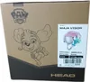 The image shows the packaging of a Paw Patrol themed ski helmet with a visor. Produktbild-Vorschau
