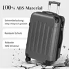 FCH 2tlg. ABS Hartschalen Kofferset 12/20 Zoll, Trolley mit Produktbild-Vorschau 10