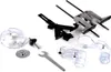 A collection of router accessories laid out on a white background. Podgląd zdjęcia produktu