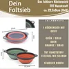 LS-LebenStil Flexibles Abtropfsieb Nudelsieb 36x19cm  Produktbild-Vorschau 2