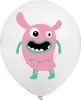 Oblique Unique Monster Luftballon Set 10 Stk. Ballons für Produktbild-Vorschau 2