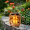 Solar Mini Leuchte in Rattan Optik 11 x 10 cm - 2er Set - Produktbild-Vorschau 5