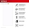 Displex Panzerglas (10H, 2D) für Samsung Galaxy S25 Ultra, Produktbild-Vorschau 2