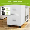 Rollcontainer mit 2 Schubladen, Aktenschrank mit Produktbild-Vorschau 4