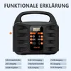 Tragbare Powerstation 99Wh 150W – Solargenerator Akku mit Produktbild-Vorschau 4