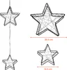 Two sizes of wire star decorations are shown, with dimensions indicated for the larger one. Voir les images du produit