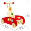Hape Push & Pull Lauflernwagen Wonder Walker, E0370 Produktbild-Vorschau 13