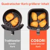 Cosori Premium 5,5-Liter Heißluftfritteuse mit Produktbild-Vorschau 18