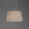 Astro Tapered  - 400mm Kitt Plissee Schatten Produktbild-Vorschau 1