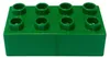 Mattoncini LEGO® DUPLO® 2x4 Verde - 3011 NUOVO! Quantità Anteprima dell’immagine prodotto 5