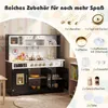 Kuchnia dla dzieci COSTWAY, drewniany zestaw kuchenny z Podgląd zdjęcia produktu 4