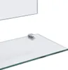 vidaXL Wandspiegel mit Regal 80×60 cm Hartglas Produktbild-Vorschau 4