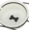 TRIXIE Keramiknapf - weiß/schwarz - 1,6 l/ø 20 cm Produktbild-Vorschau 2