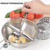 Passiergerät aus Edelstahl mit 3X Siebeinsatz, Passiermühle Produktbild-Vorschau 2