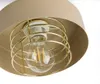 Lampa Sufitowa Wisząca Żyrandol Plafon Beżowa ECRU Złoto Podgląd zdjęcia produktu 2