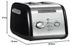 KitchenAid 5KMT221EOB 7 2 plátky 1100 W Čierna, nerezová Náhľad obrázku produktu 3